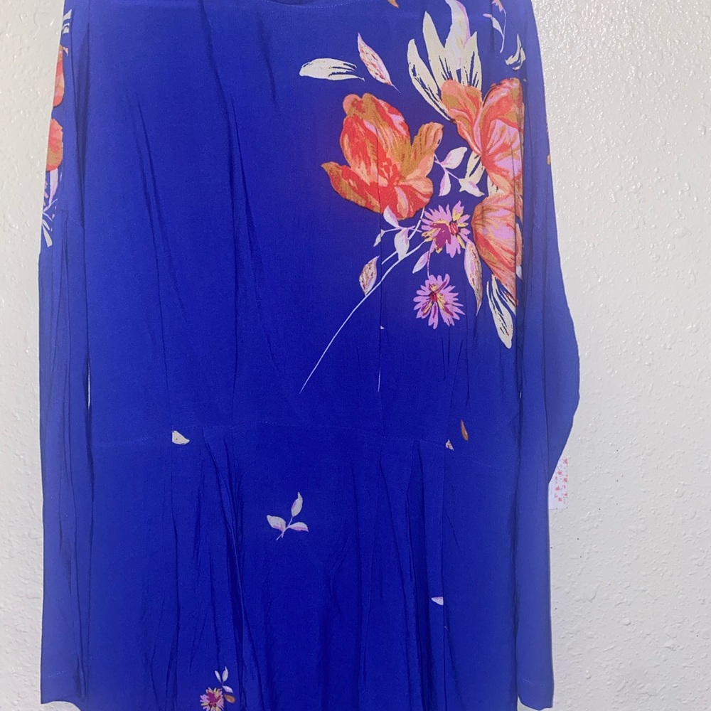 Free People Floral Blue Dress
New with Tags